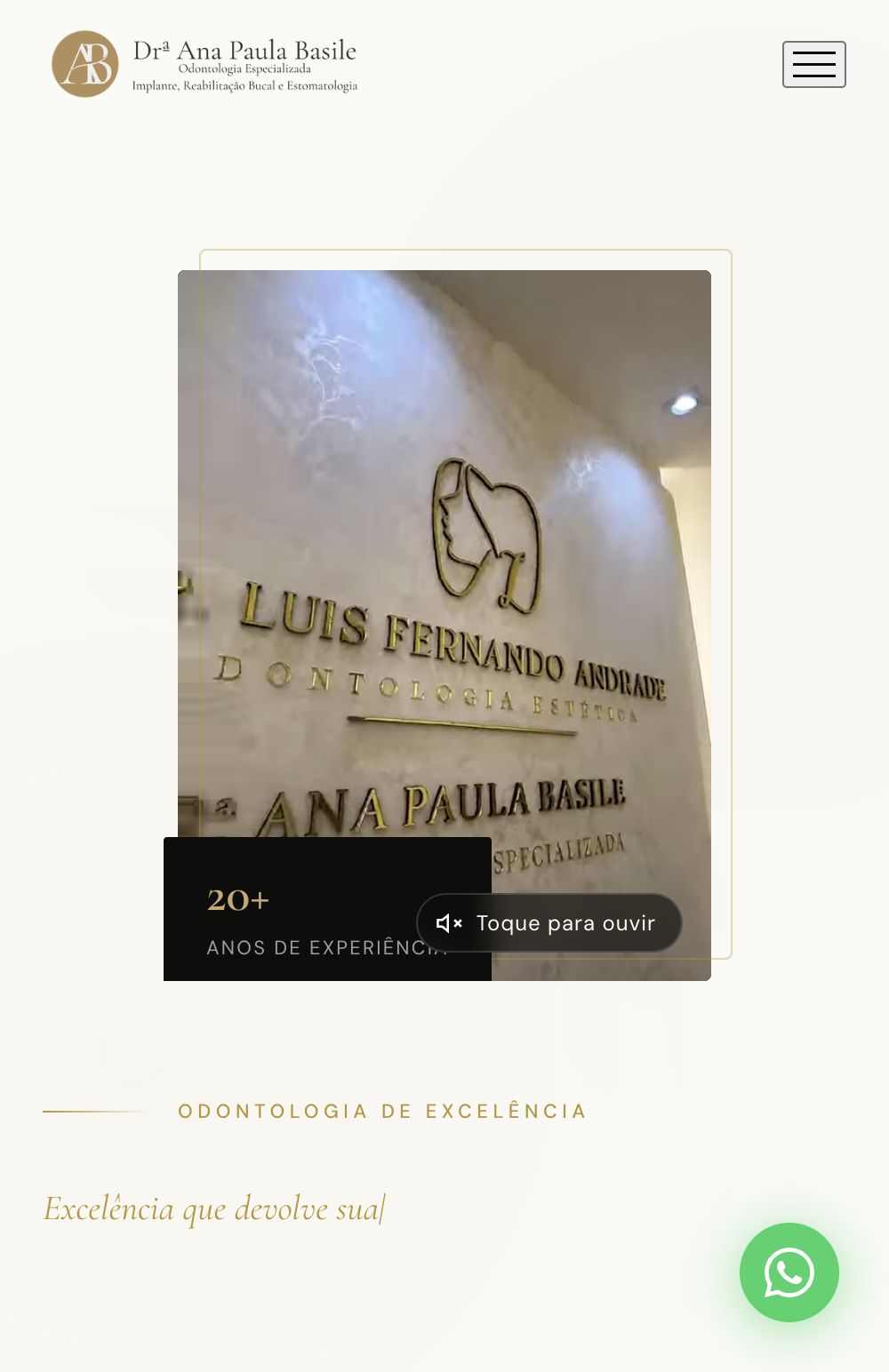 Site Dra. Ana Paula Basile