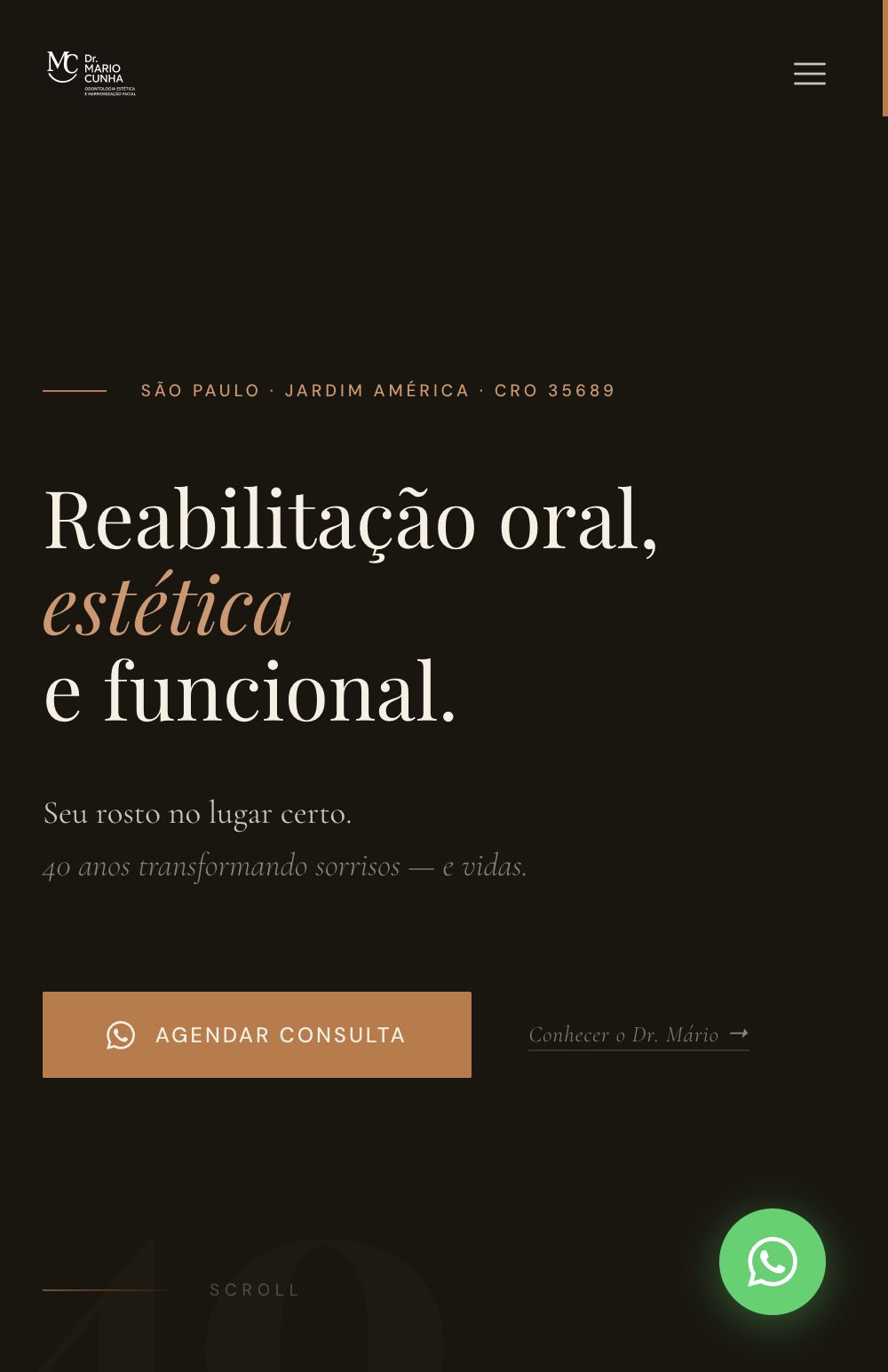 Site Dr. Mario Cunha